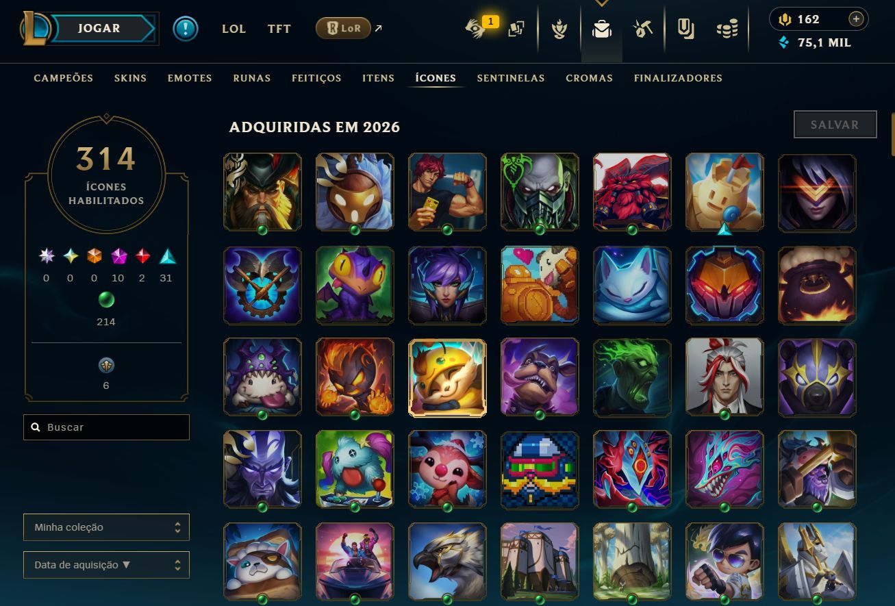 Conta LoL lvl 1244 | D3 | Todos Champs Liberados | Só comprar e jogar