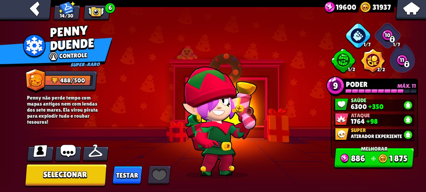 CONTA DE BRAWL STARS ANTIGA DE 2018