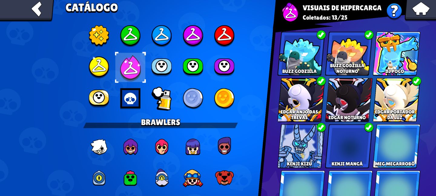 Conta de Brawl stars de 2019 Full prestígio 1 e level 11