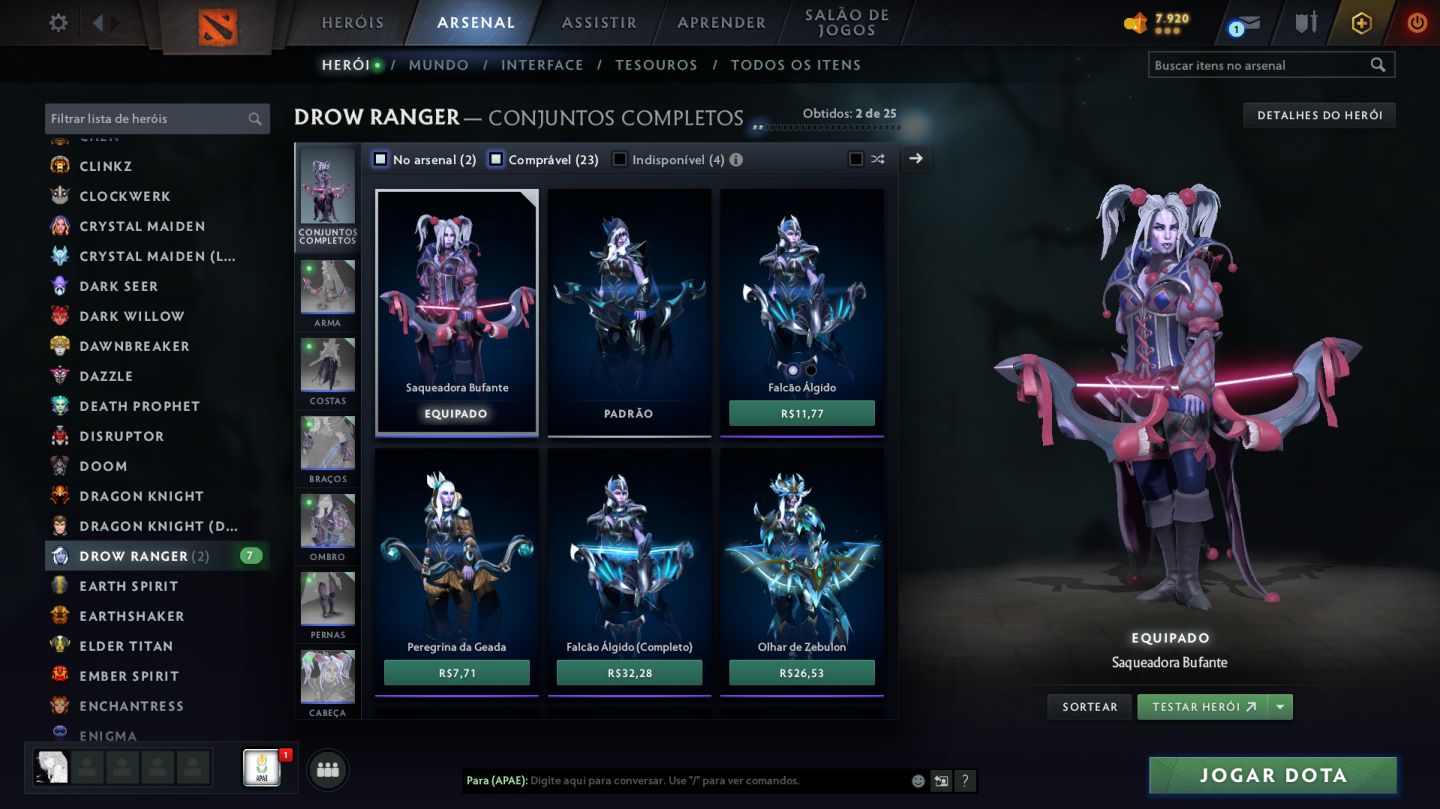 CONTA ARCONTE 3 - DOTA 2 2k.760 MMR - 11.390/11.390 BEHAVIOR