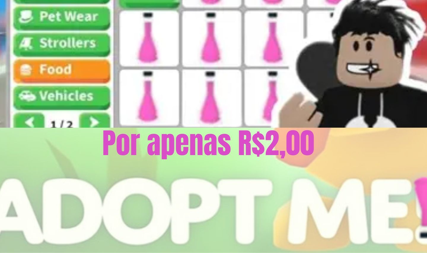 POÇÃO DE VELOCIDADE ADOPT ME