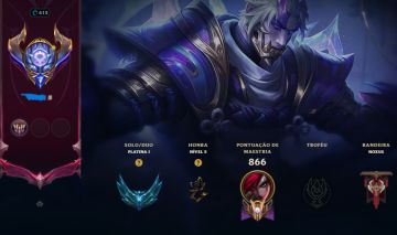 CONTA LEAGUE OF LEGENDS 420 skins 3,5k gastos