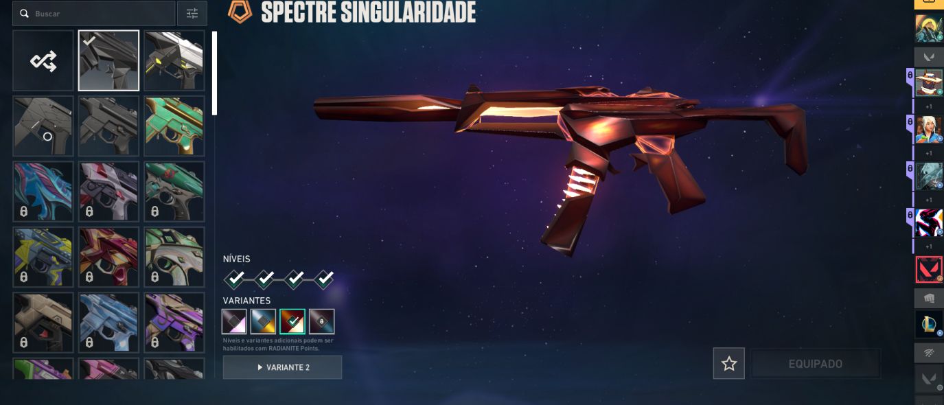 Conta Valorant antiga e exclusiva criada desde o Beta! 3K GASTOS