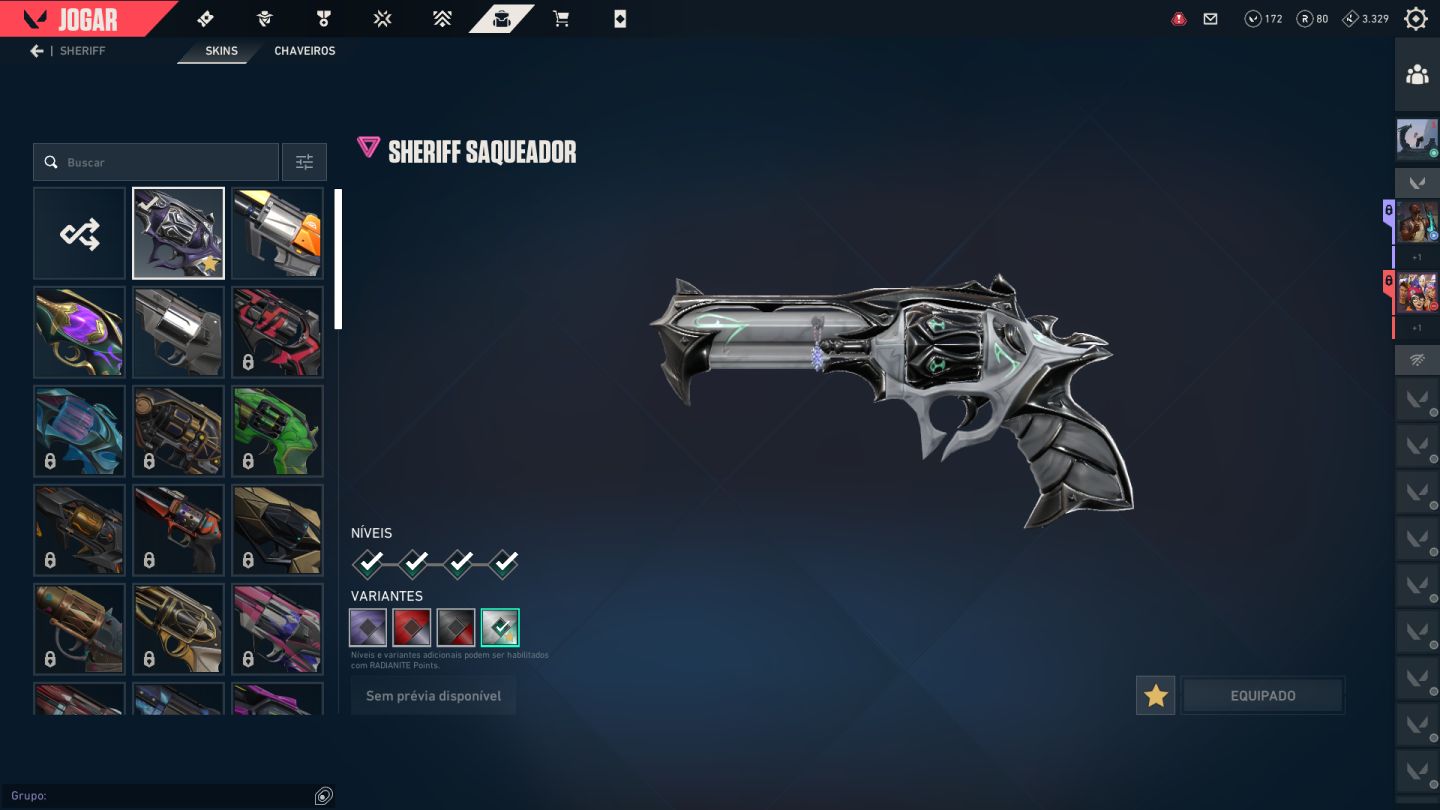 Conta de valorant com skins top + Pacote Champions 2026