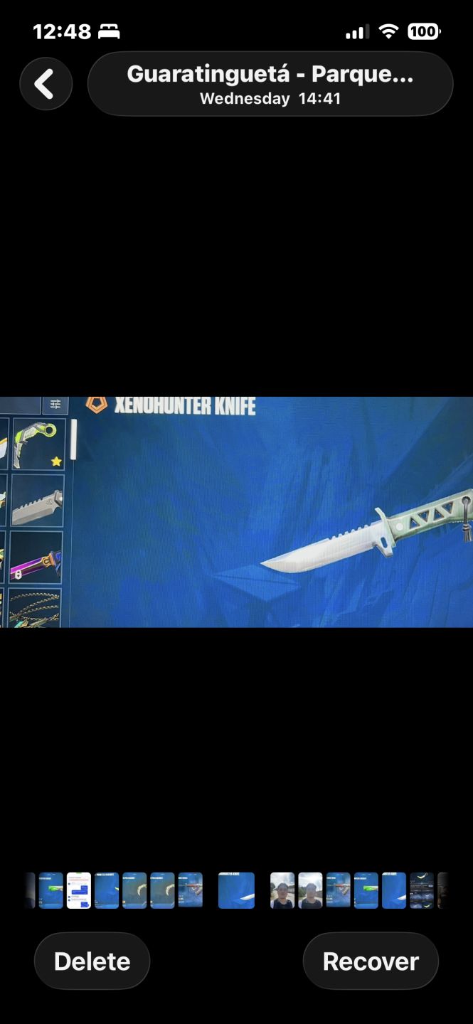 Faca sublime e xenohunter +