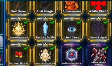 Conta anime astral com full gamepass,full battle pass e quase todos divine gacha