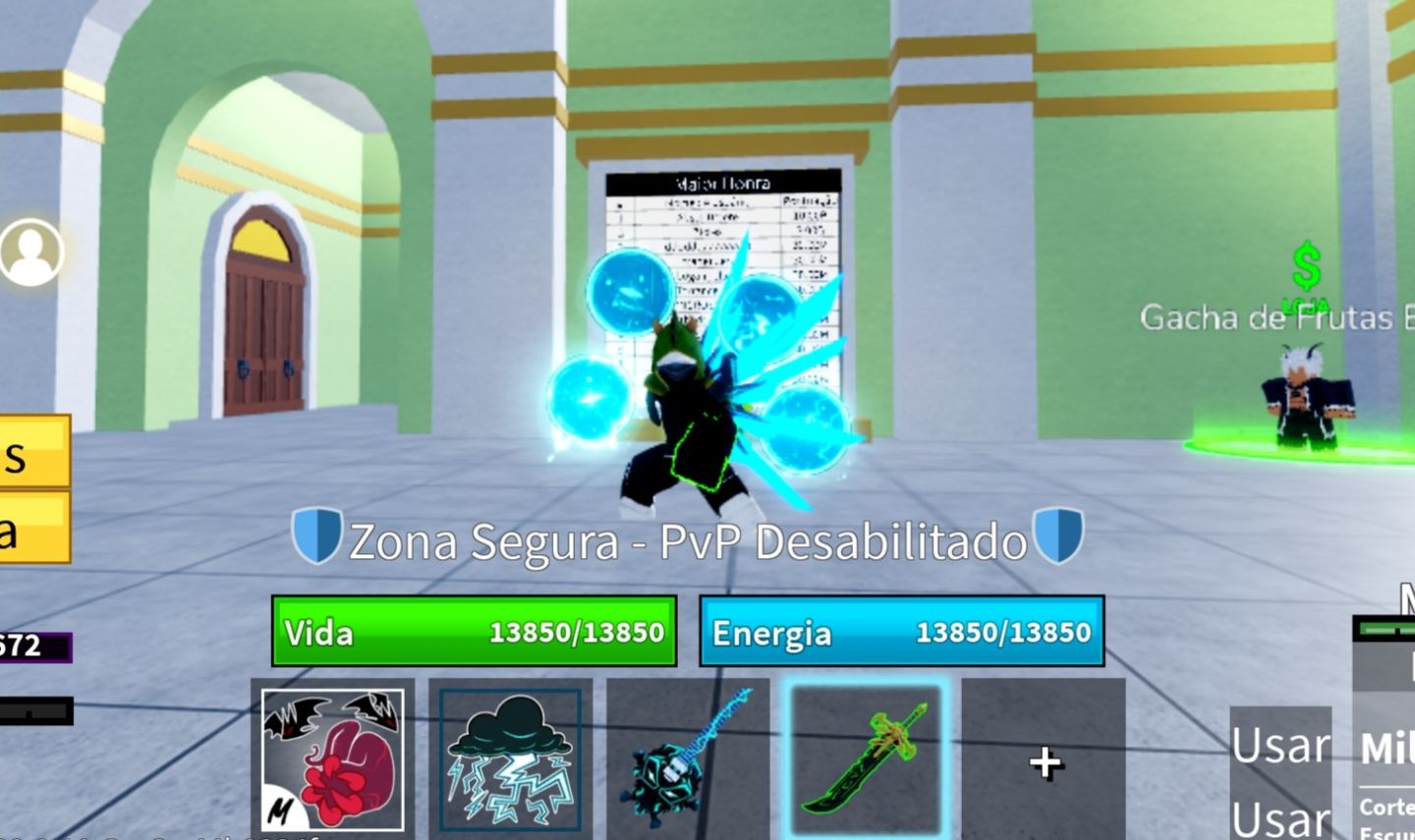 Conta de blox fruits muito rara e completa