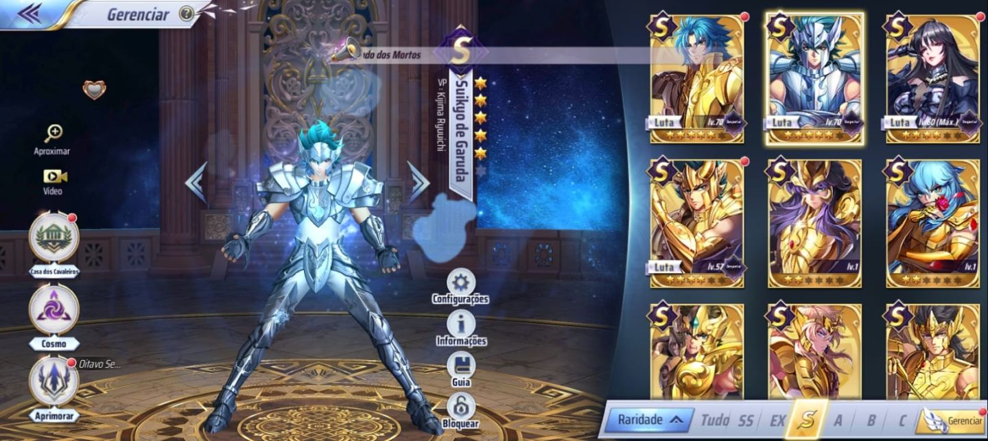Saint Seiya Awakening Nv 38 (A149 Sylfh)