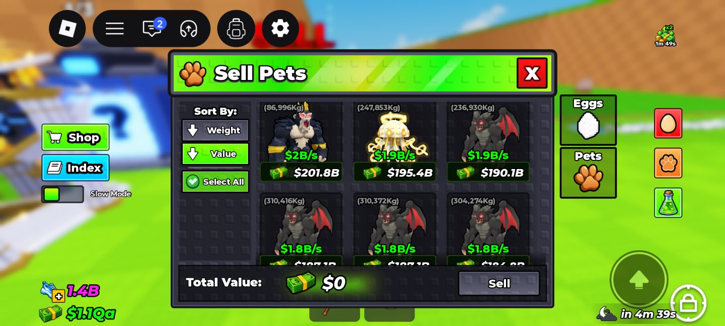[Conta Steal a Egg] 300B/S Melhor preço