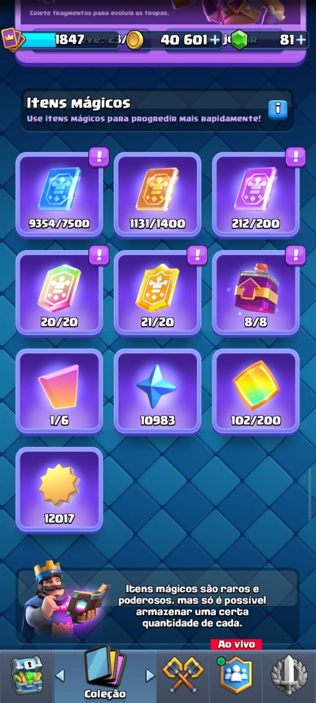 Clash royale - Conta única!