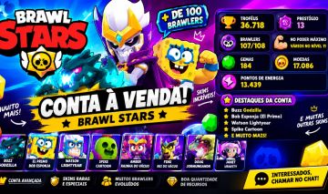 Conta Brawl Star FullGemada!!!