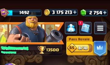 CONTA CLASH ROYALE 10 ANOS SUPER GEMADA | PREÇO NEGOCIÁVEL