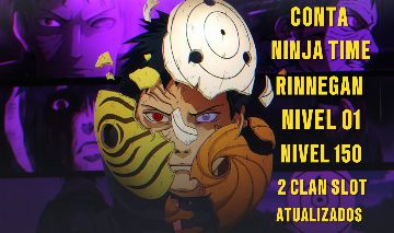 {MENOR PREÇO} CONTA NINJA TIME | NIVEL 01 | NOVO CLAN E TENSEIGAN DISPONIVEL