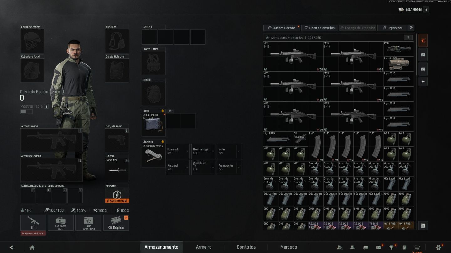 Conta 11- conta arena breakout -PC- 55m basicamente tudo em KOEN- 50M em koens