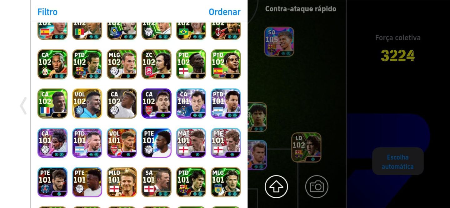 Conta efootbal/pes