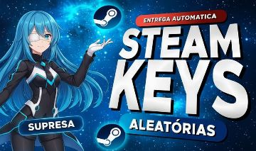 [MENOR PREÇO] STEAM KEYS ALEATÓRIAS (ENTREGA AUTOMÁTICA!)