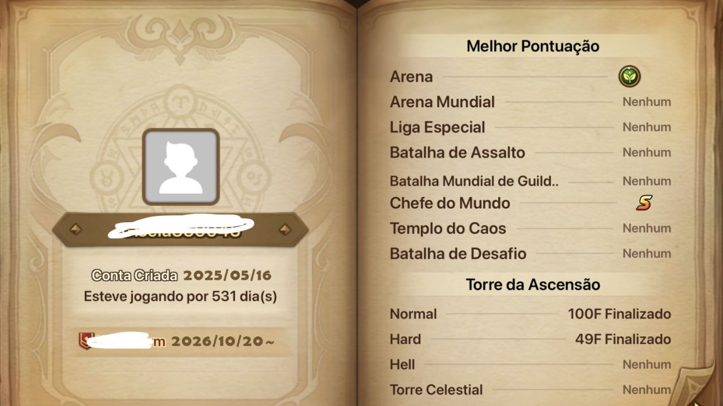 Conta Euro com LD Velaska + vários nat5 elementais