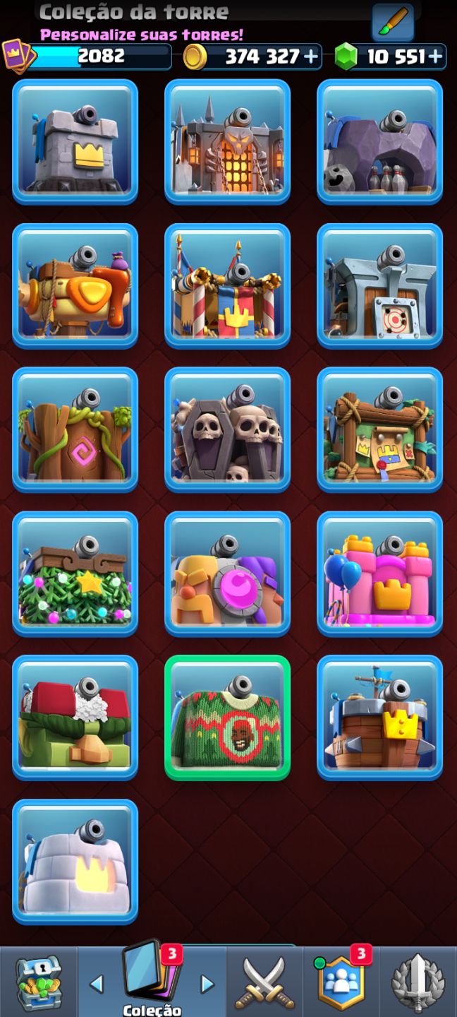 Conta ÉPICA: - 10 anos -10K gem's -BARALHO Nível 2130