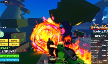 Conta de Blox Fruits com Dragon Kitsune Mammot Permanente Todas as gamepass e v4