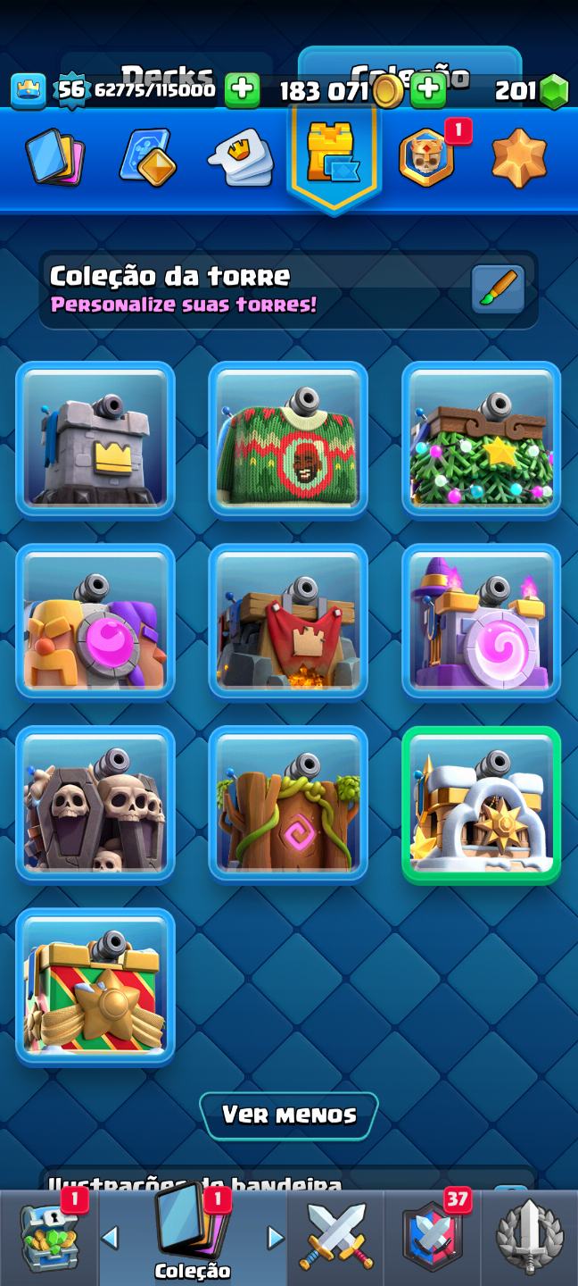 CONTA CLAHS ROYALE 10500 TROFÉUS,RARA, 4 ANOS DE JOGO