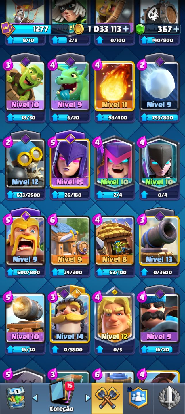 Conta de clash 9000 troféus