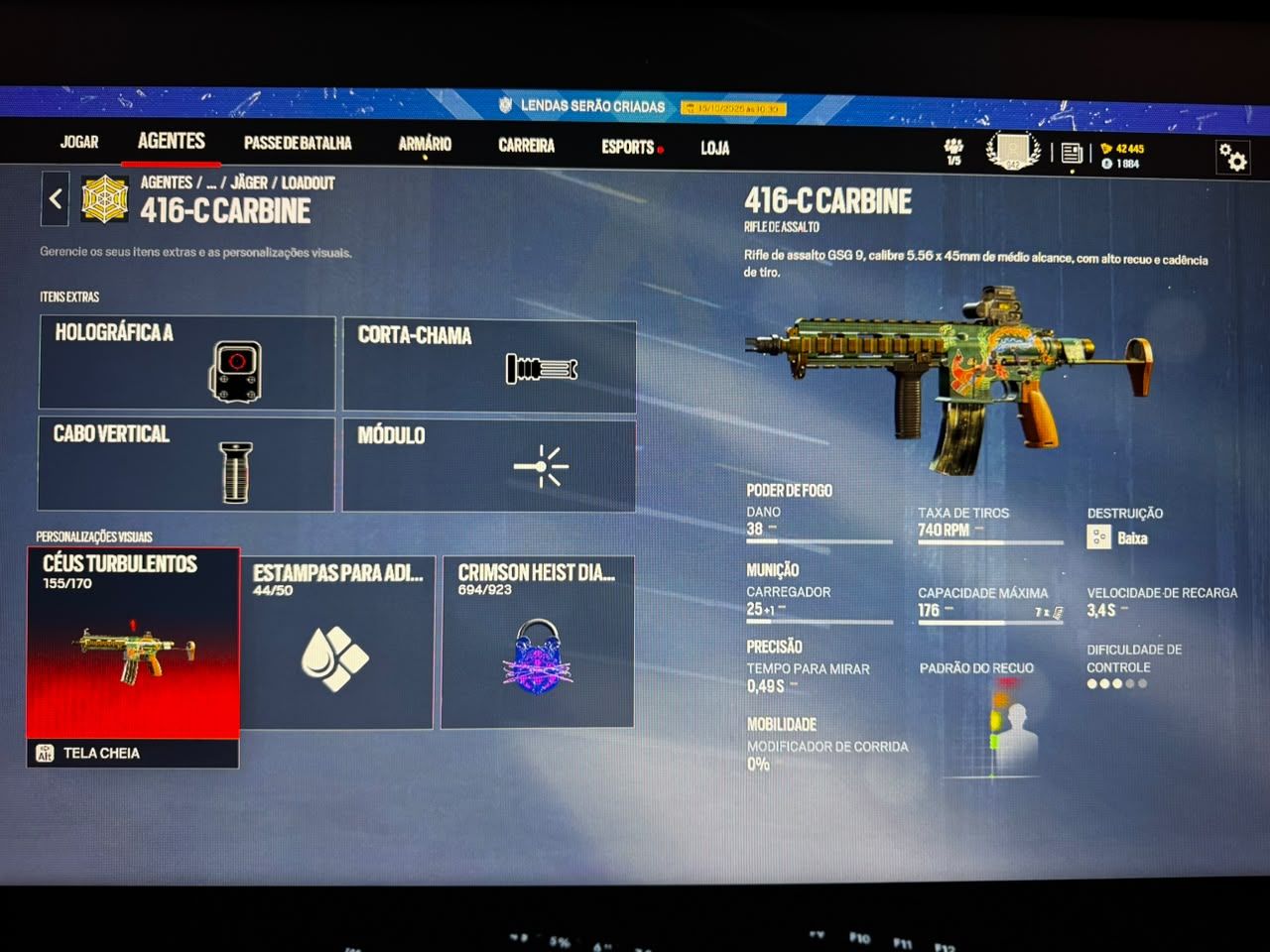 Conta nivel 942 de 2018 , skins antigas , 30 elites e mais de 4 mil itens