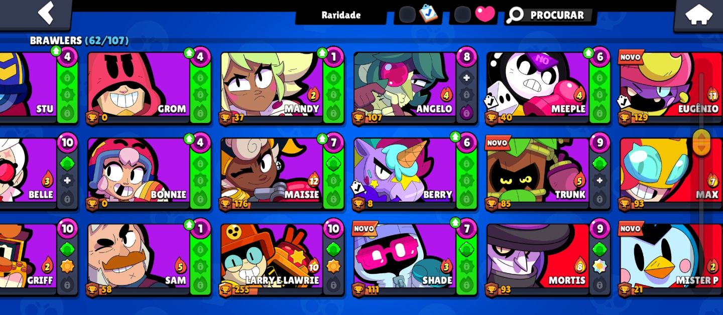 CONTA DE BRAWL STARS (EM PROMOÇÃO) PRONTA PARA JOGAR