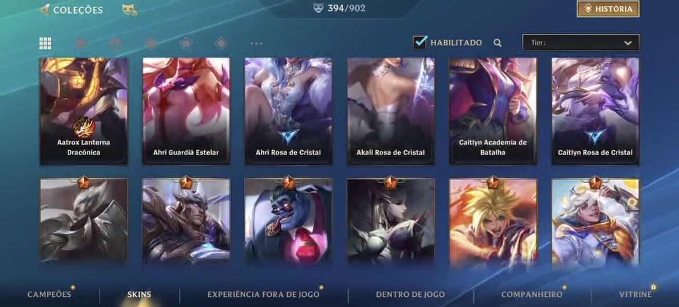 Conta Wild Rift Full gacha ,Todas skins da lux