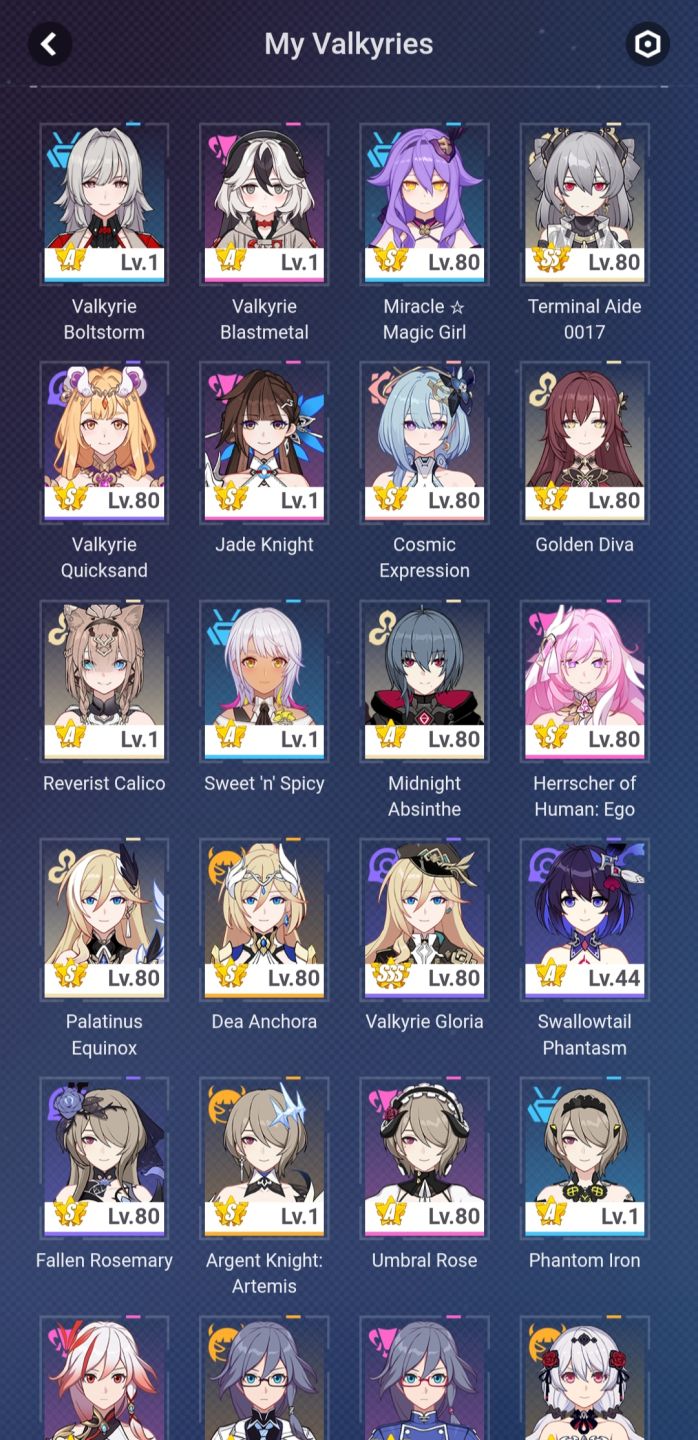 DESAPEGO DE CONTA HOYOVERSE (HONKAI STAR RAIL + ZZZ + HI3RD + GENSHIN AR 5) !!