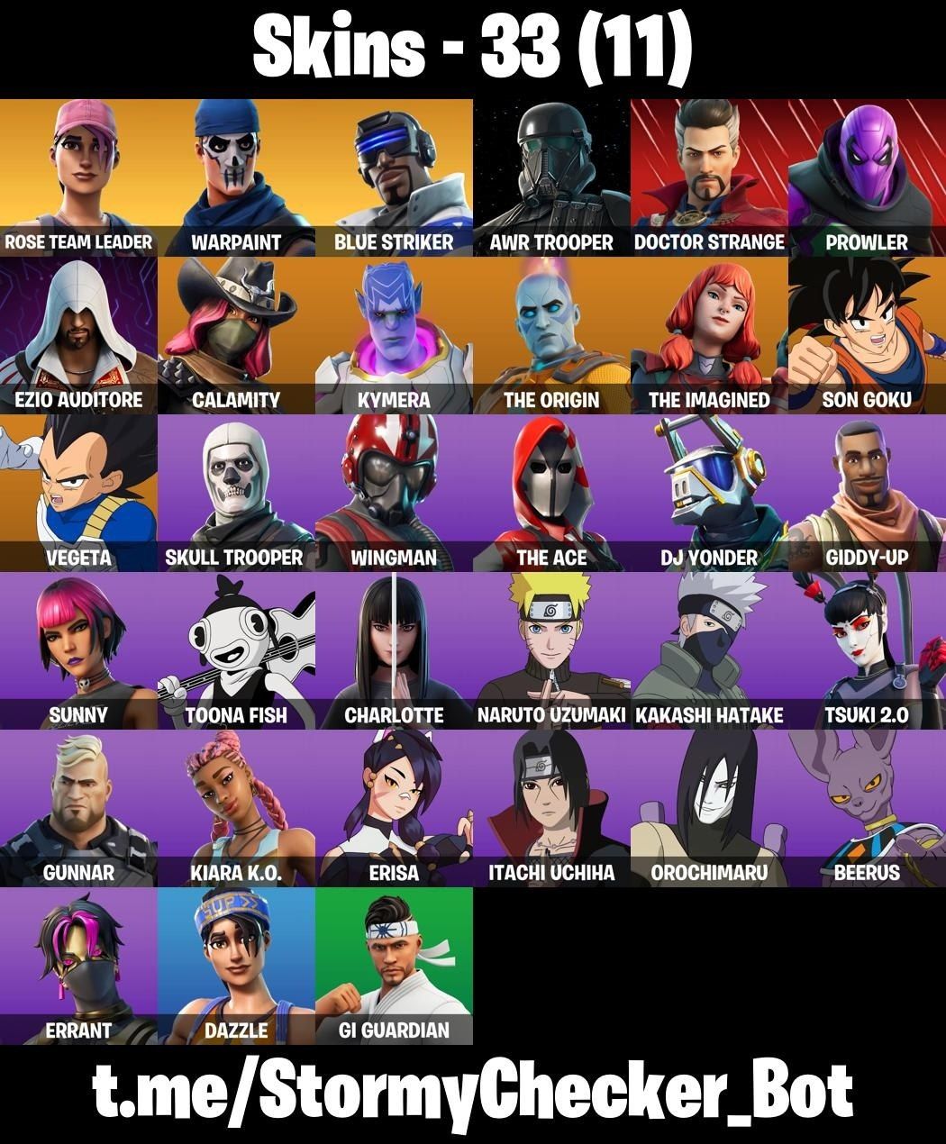 CONTA FORTNITE COM SALVE O MUNDO FUNDADOR, CHARLOTTE, SKULL TROOPER & 33 SKINS