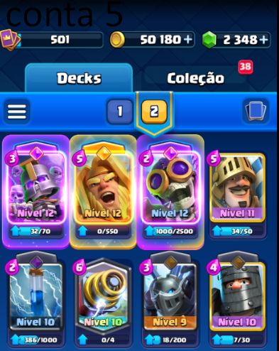 CONTAS CLASH ROYALE! desapego