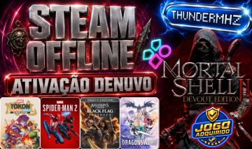 MHZ - Jogos Steam Offline PC - Lançamentos e Clássicos - Contas Compartilhadas