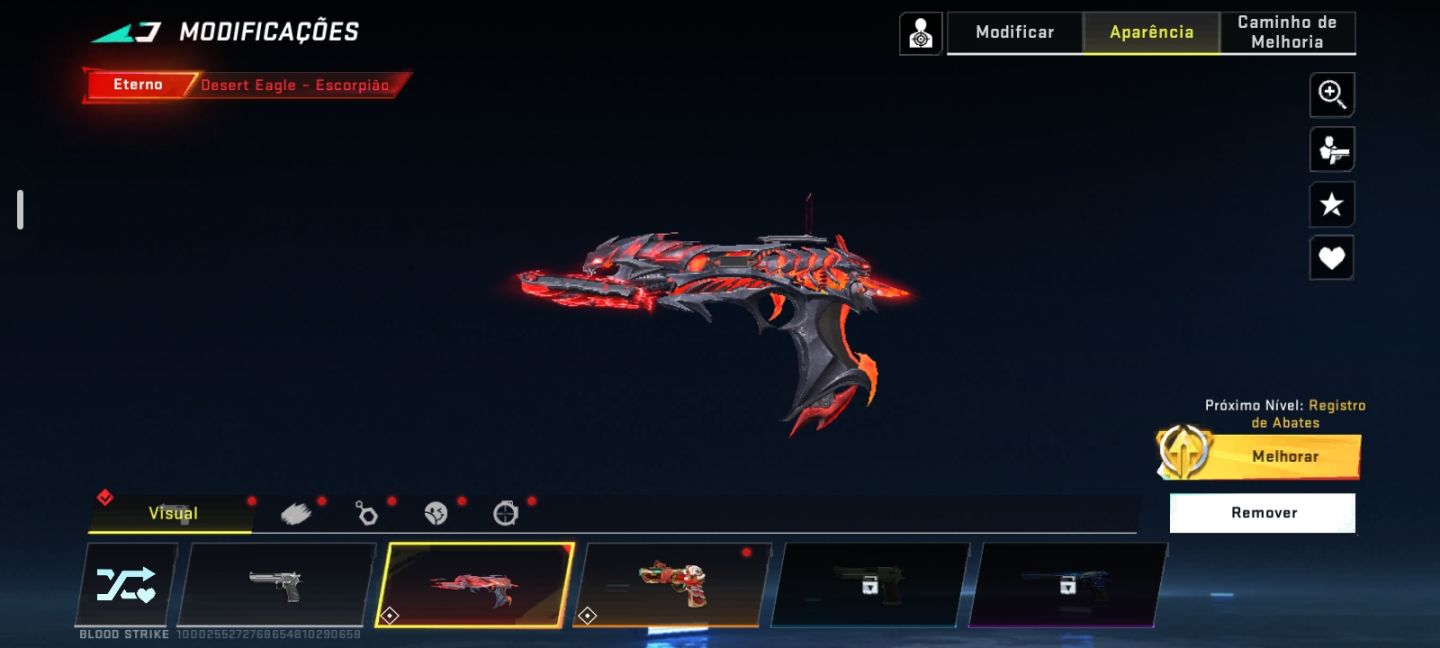 CONTA DE BLOOD STRIKER INSANA COM 4 ETERNA,VÁRIAS SKINS DE PERSONAGENS!!!