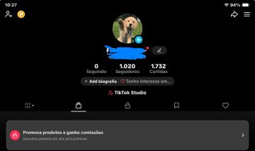 CONTA DE TIKTOK SHOP - 1K DE SEGUIDORES - VITRINE APARECENDO
