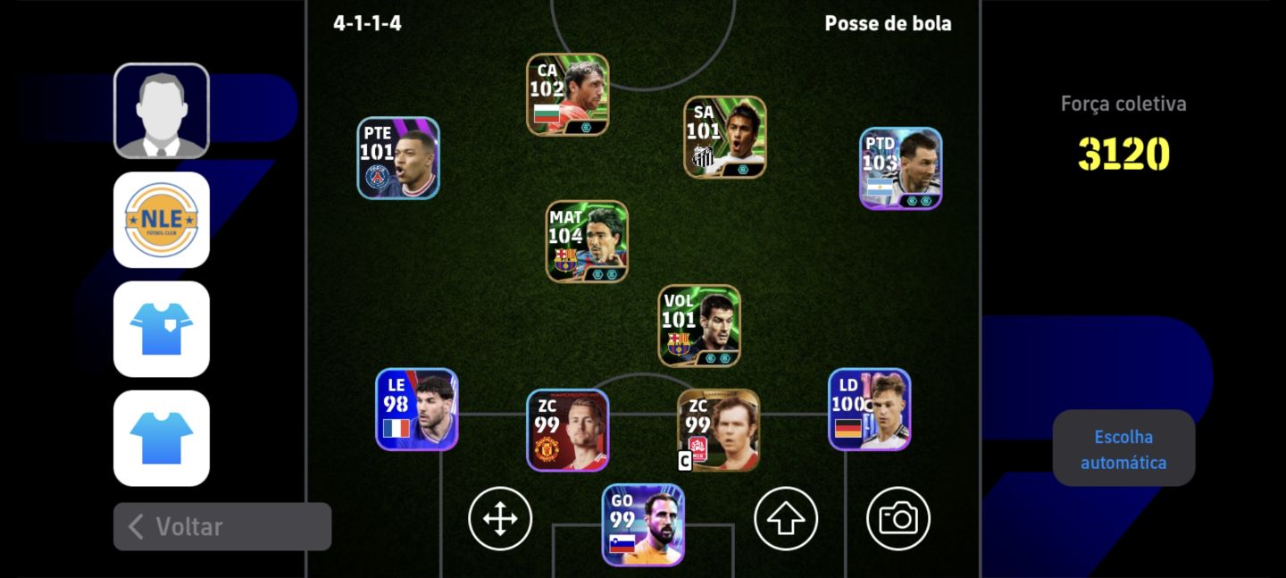 Conta de efootball no precinho