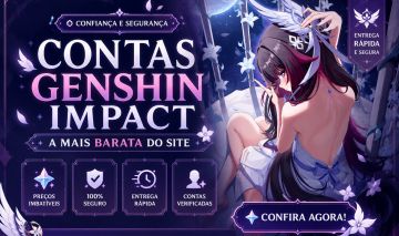 Contas com personagens || Genshin Impact (A mais barata do site)