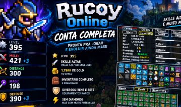 CONTA RUCOY LVL 395 KINA ROGUE