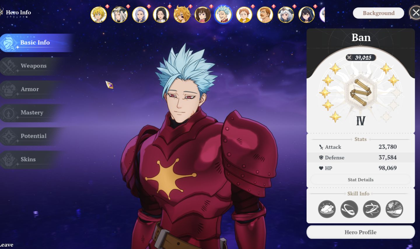 CONTA FULL ENDGAME - Seja forte como sempre quis ser! - 7DS Origin