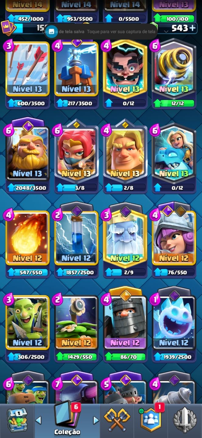 Conta arena 28 (Clash royale