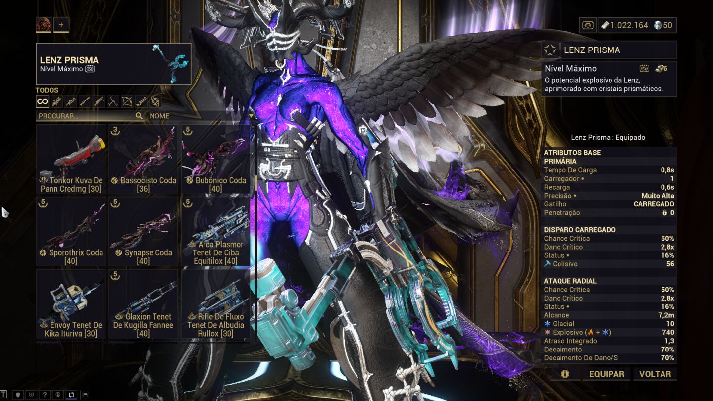 CONTA WARFRAME MR 24