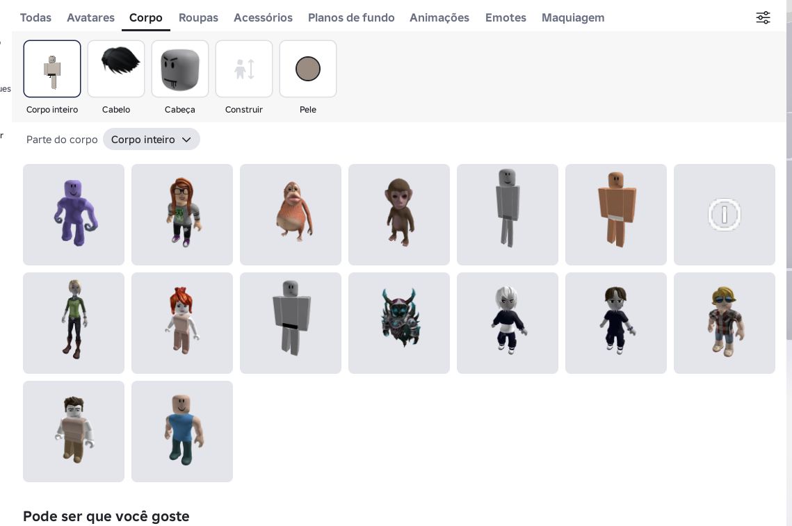 CONTA KORBLOX ROBLOX