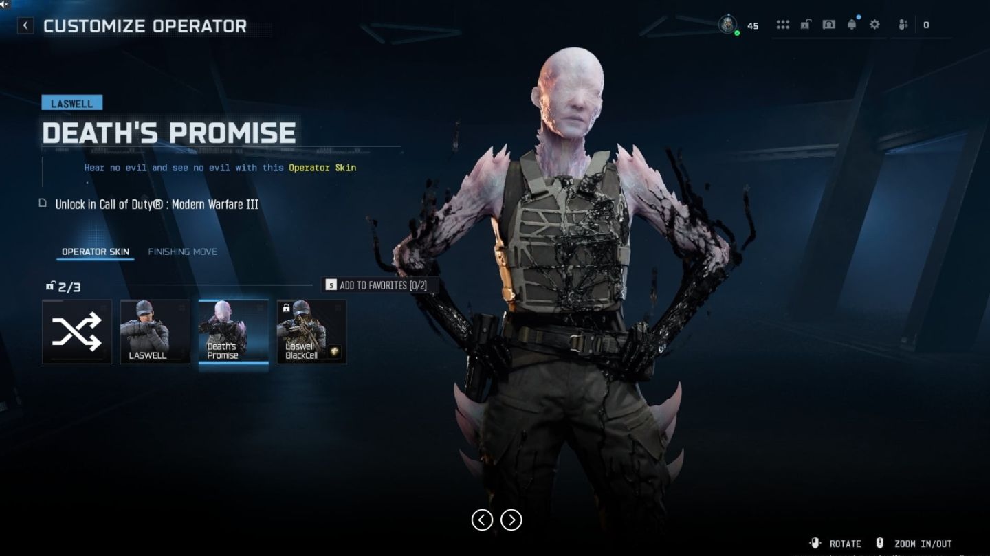 Conta Warzone com FrontMan, Dark metter, SamanthaPJ, Rick grimes, Michael myers
