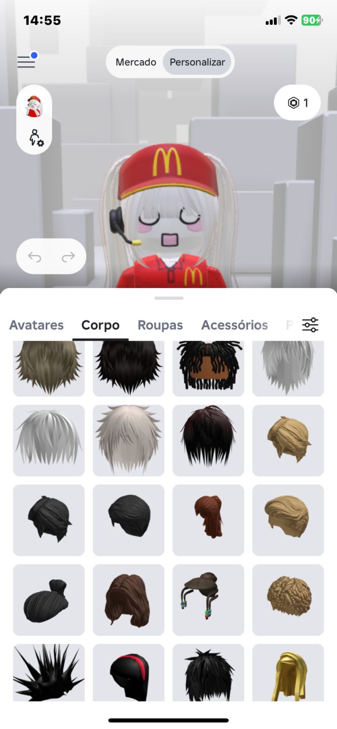 CONTA ROBLOX COM KORBLOX E SKINS