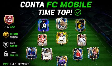 Conta Fc mobile Ger 122 A venda time forte e Pronto
