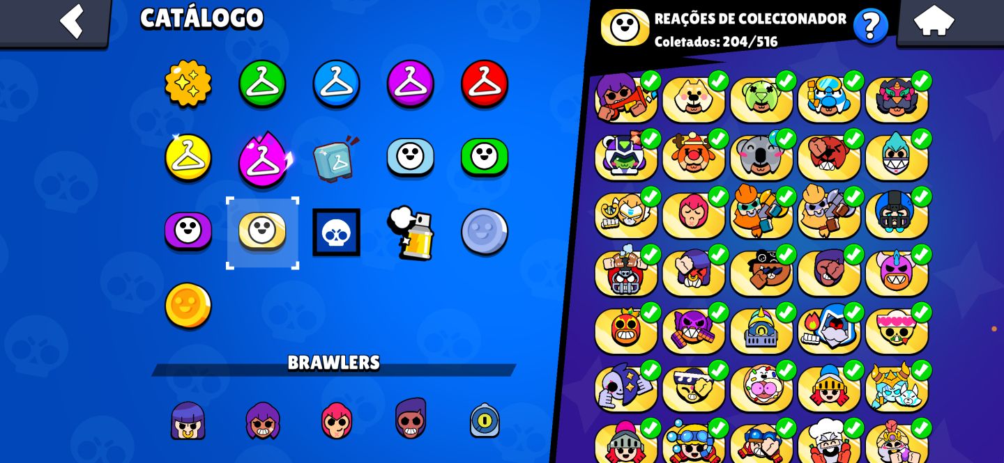 CONTA DE BRAWL STARS COM 44188,228 SKINS