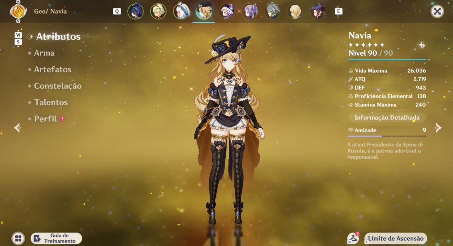 CONTA GENSHIN IMPACT RANK 55 CONTA COM CLORINDE C2R2 + ABSOLVIÇÃO R2