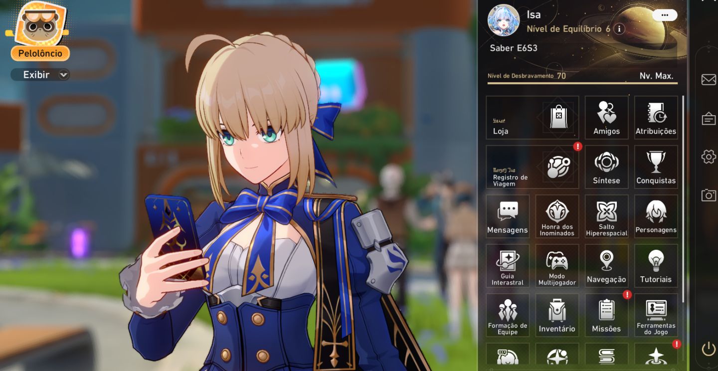 Saber E6S3 - 107 passes dourados e +++