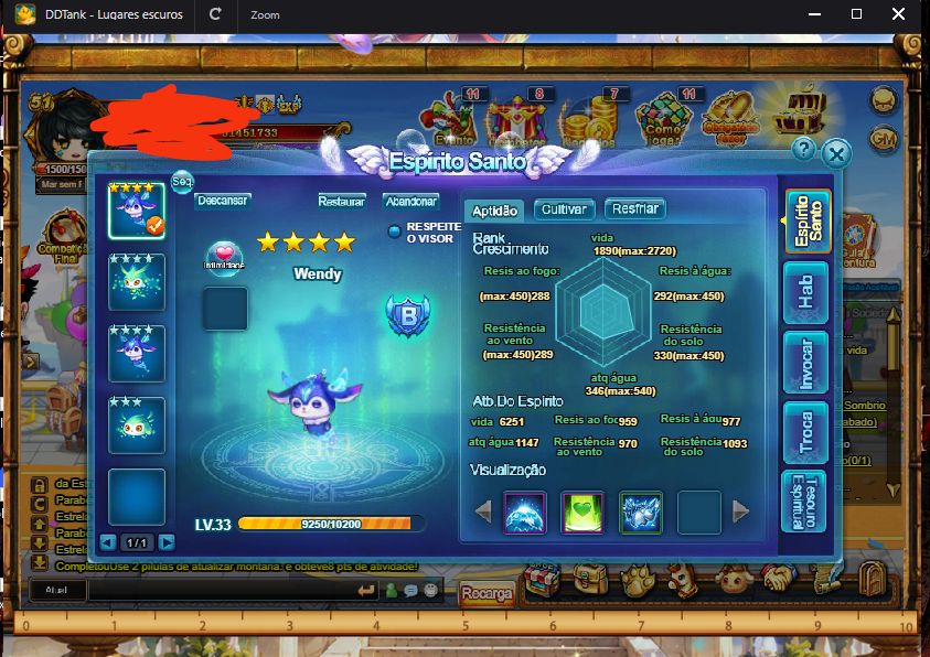 CONTA DDT 337 LVL 51 30KK DE FC