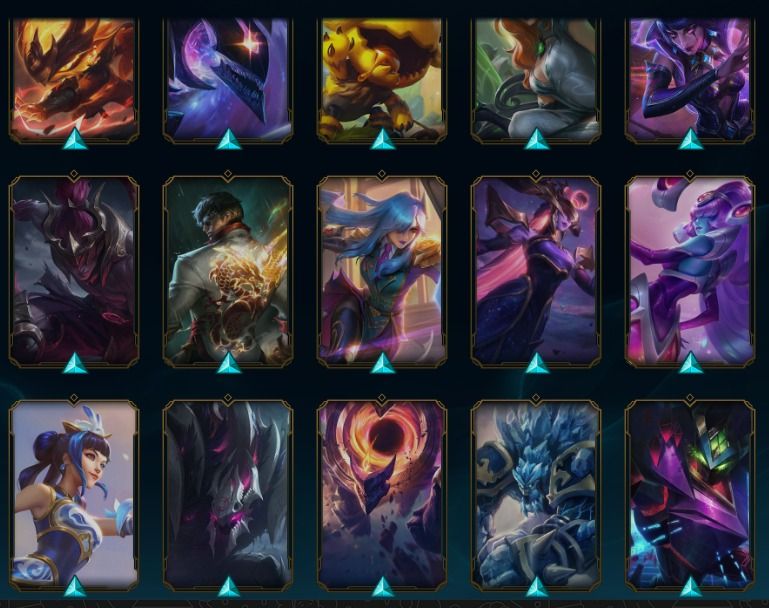 CONTA LOL BR 443 SKINS | EXALTADA | 6/7 ULTIMATE | LVL 798