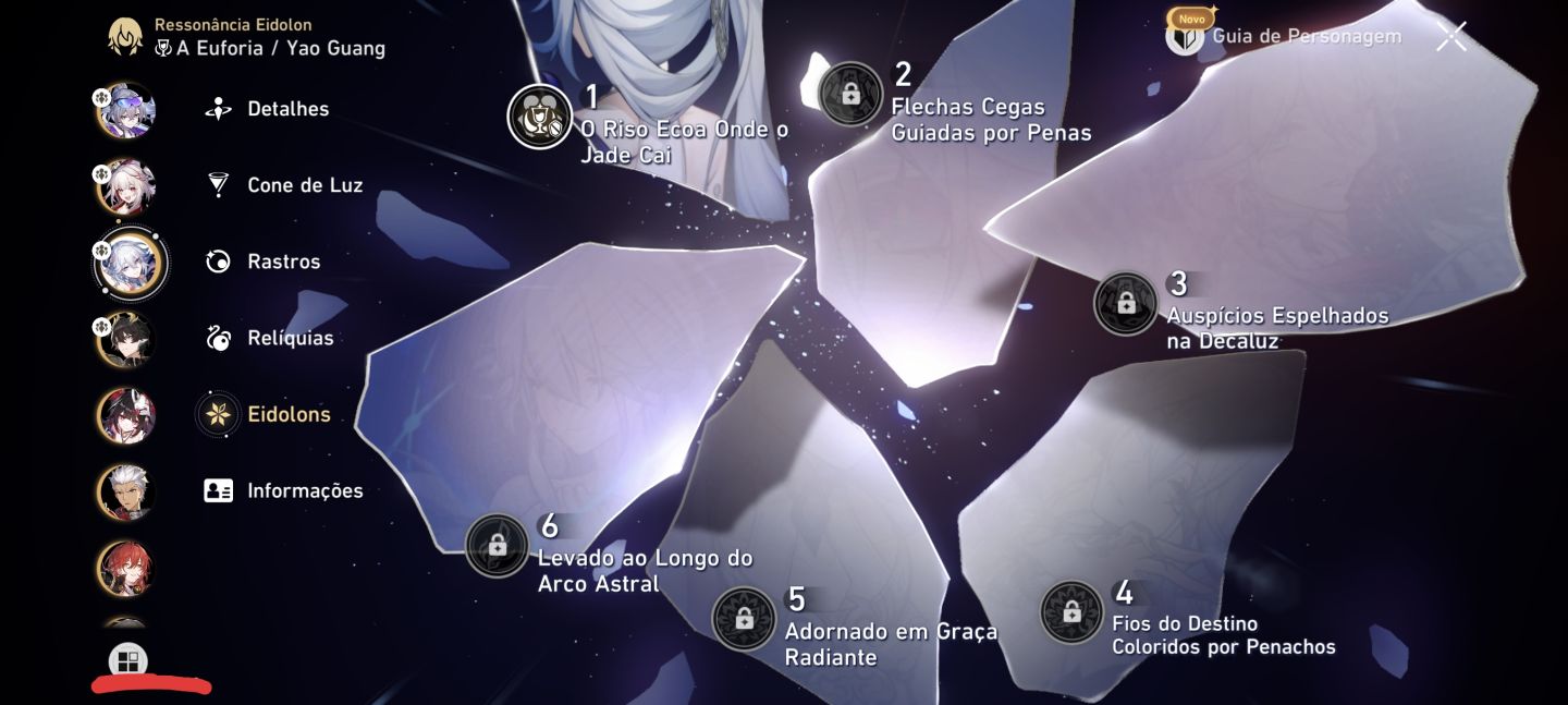Silver Wolf lv.999 E0S1 , Yaoguang E1S1 e +